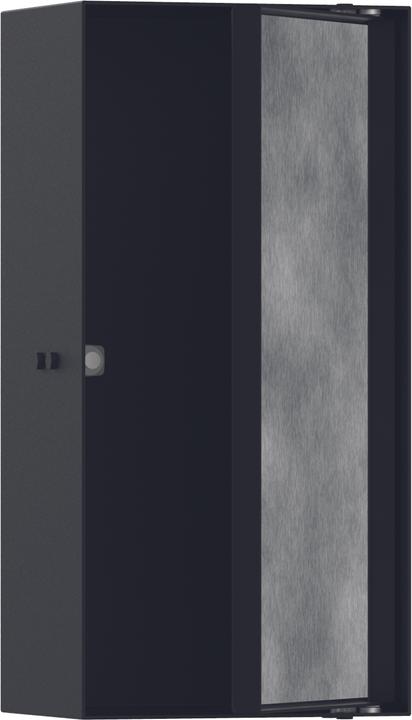 Produktbild hansgrohe HG Wandnische XtraStoris Rock m befliesb. Tür 300x150x100mm ma-sw
