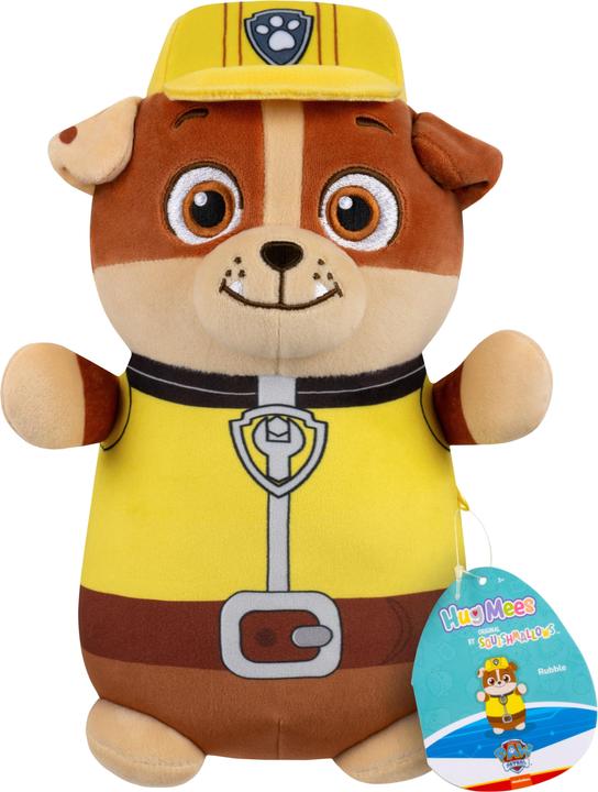 Image du produit Squishmallows - Hugmees Plush Paw Patrol - Rubble (25 cm)