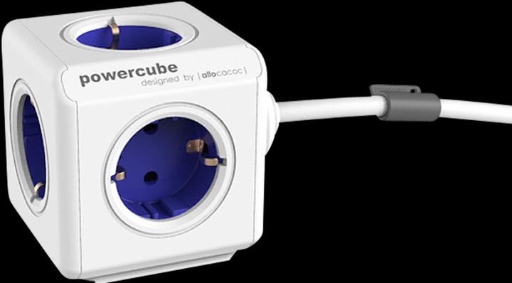 Actual product image Allocacoc PowerCube Extended incl. 1.5 m cable Type F (5 x, CEE 7/3, 1.50 m)