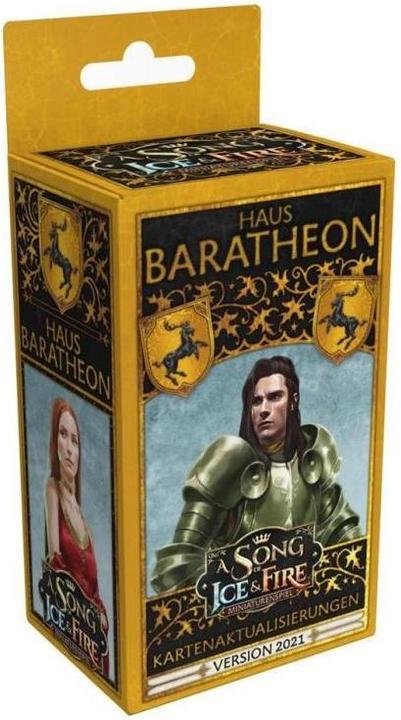 Actual product image Cmon CMND0182 - Song of Ice & Fire: House Baratheon Map Updates, for 2 Players (German)