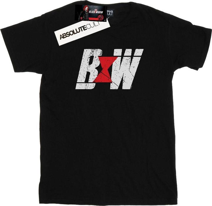 Black Widow Movie Initial Logo TShirt