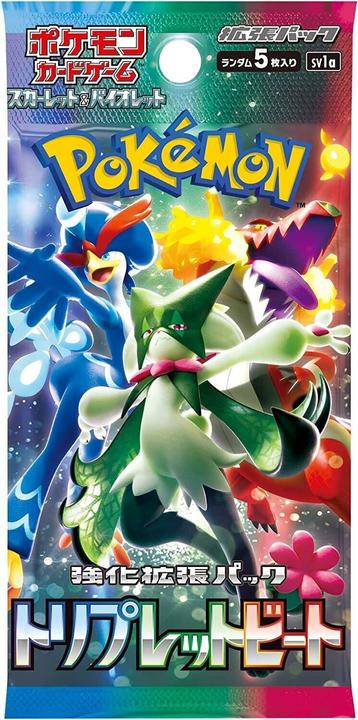 Actual product image Pokémon Scarlet & Violet Triplet Beat (SV1a) (Japanese, Booster Pack)