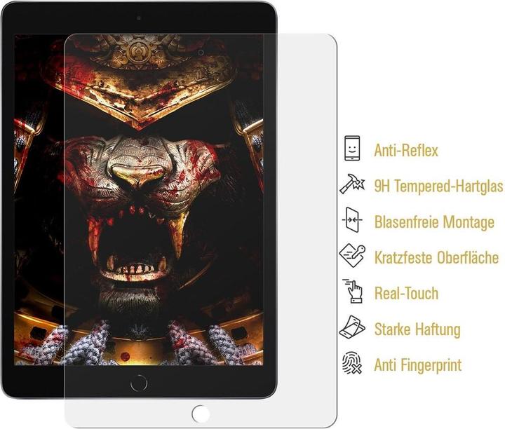 Produktbild Protectorking 2x Echtes Tempered 9H Panzerhartglas Matt Entspiegelt (2 Stück, IPad Mini 4)