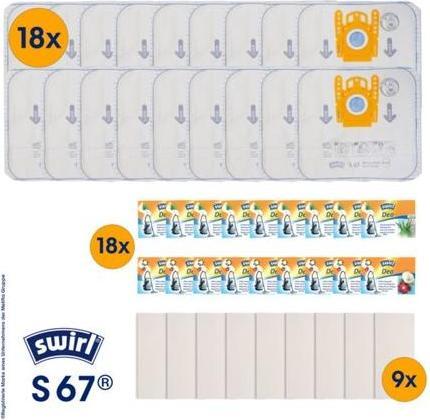 Produktbild Melitta Swir Beutel S67 MP Plus 2 Stk. +Onpack 2978138004, +Onpack Deo 2 Stk. (2 x)
