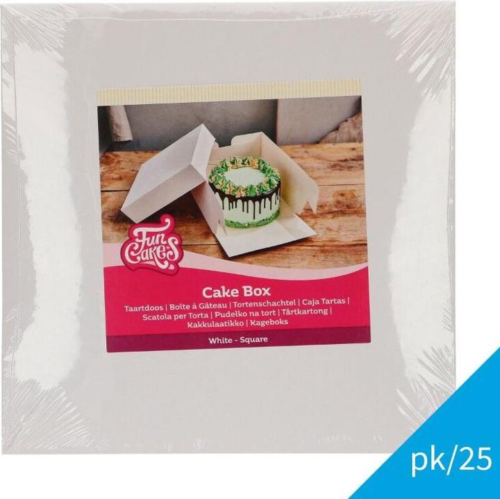 Produktbild FunCakes Tortenschachtel Weiss