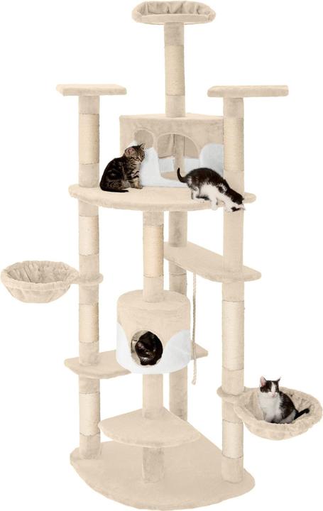 Actual product image tectake Nelly (204 cm, Beige, White)