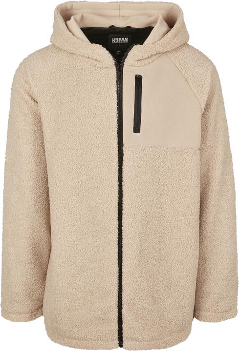 Actual product image Urban Classics Hooded Sherpa Zip Jacket (L)
