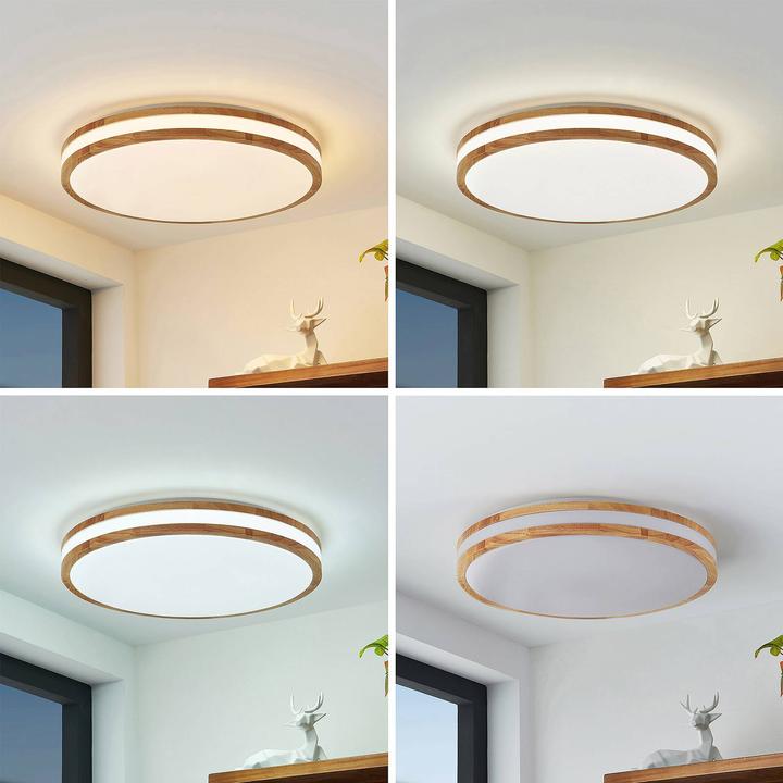 Produktbild Lindby Emiva LED-Deckenlampe, Lichtstreifen mittig (2000 lm)