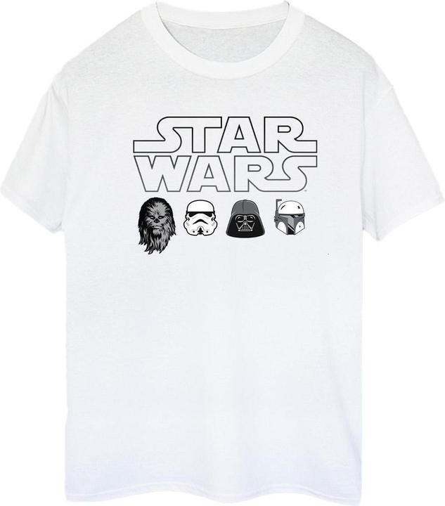 Star Wars Character Heads TShirt (XL)
