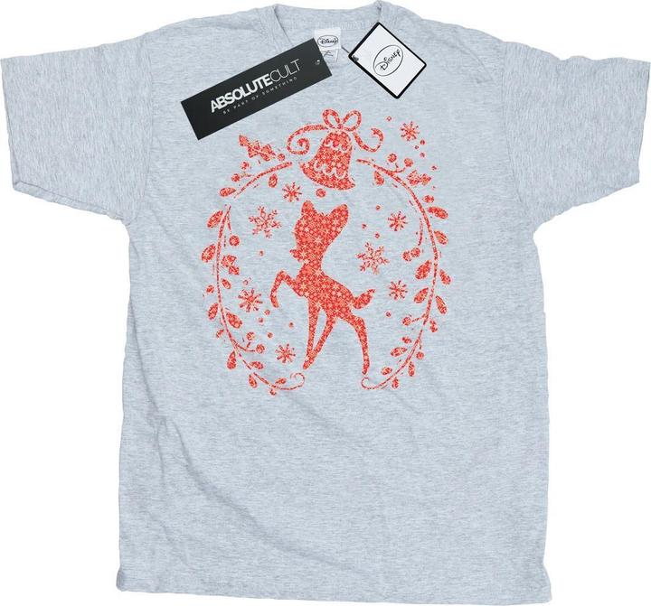 Disney Bambi Christmas Wreath TShirt (M)