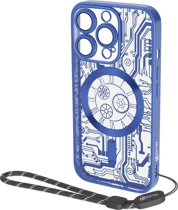 Produktbild prio elegante Handyhülle MAG für iPhone 12 Pro Max blau (Apple iPhone 12 Pro Max)