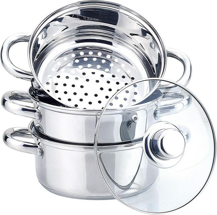 Maestro MR-2900-20 Steaming pot (20 cm, Frying pan, Pot, Stainless steel)