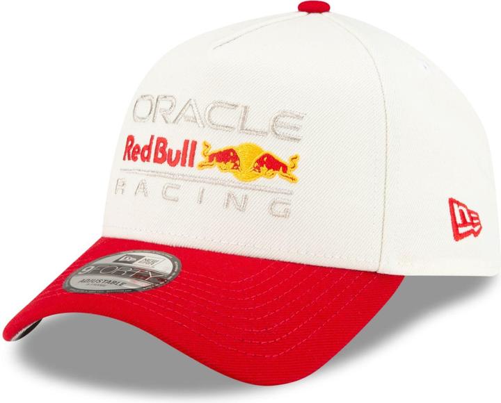 New Era 9Forty A-Frame Snapback Cap - Red Bull Racing Beige