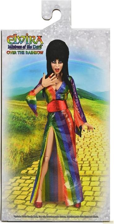 Produktbild Neca Elvira, Mistress of the Dark Clothed Actionfigur Over the Rainbow Elvira 20 cm