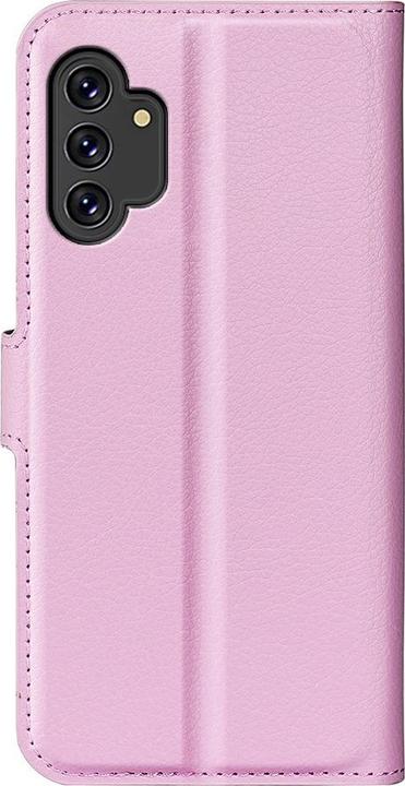 Produktbild Cover-Discount Galaxy A13 4G - Leder Etui Hülle rosa (Samsung Galaxy A13, Samsung Galaxy A13 5G)