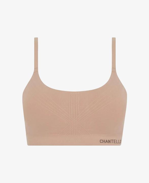 Chantelle Bustier "Smooth Comofort" puder (Einzelpack, S)