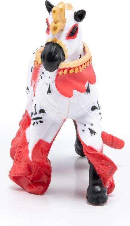 Actual product image Papo King Arthur's horse red