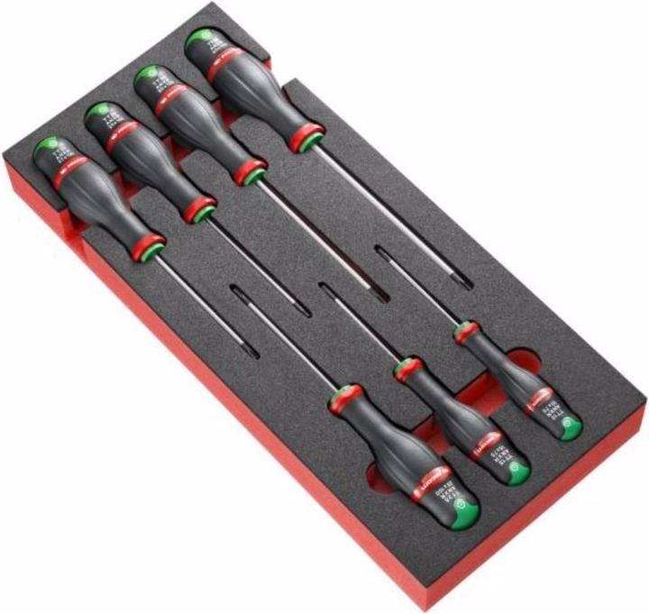 Facom Torx Protwist schroevendraaierset in schuimrubberen insert MODM.ATXR (Torx (TX))