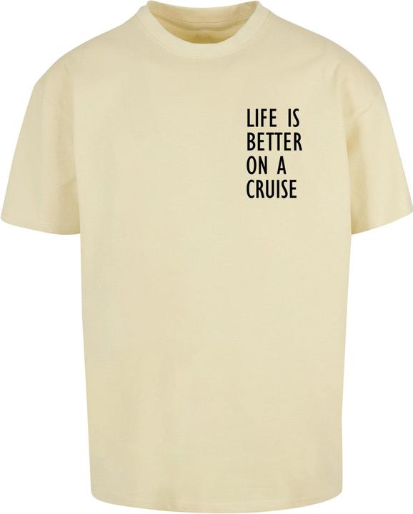 Merchcode Life Is Better Heavy Oversized Tee - 112965 (M)