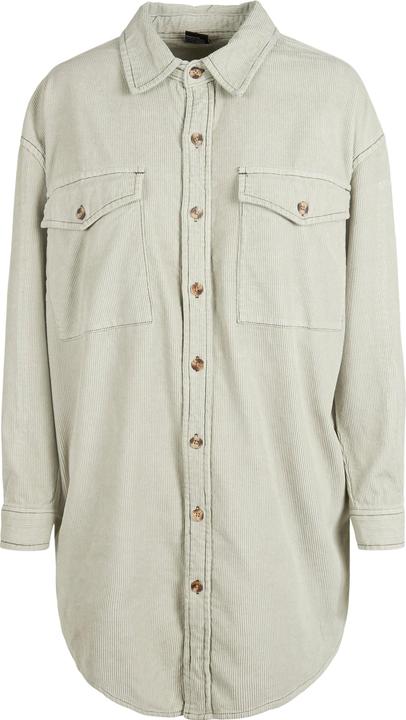 Urban Classics Ladies Long Corduroy Overshirt (5XL)