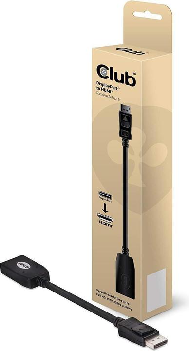 Actual product image Club 3D DP zu (HDMI, 15 cm)