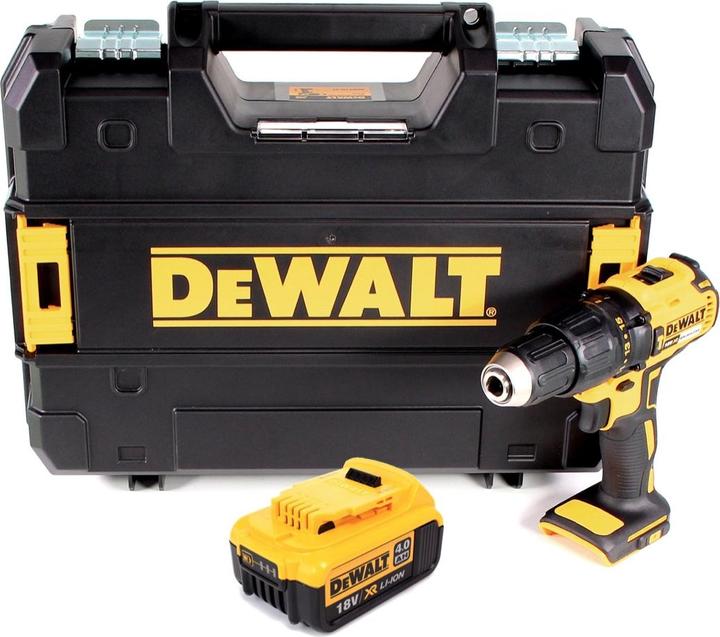 Produktbild DeWalt DCD 778 NT Akku Schlagbohrschrauber 18V 65Nm + 1x Akku 4,0Ah in TSTAK Box - ohne Ladegerät (Akkubetrieb)