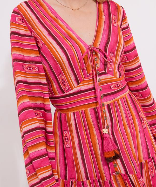 Actual product image Joe Browns Bold Striped Slim-Fit Tunic