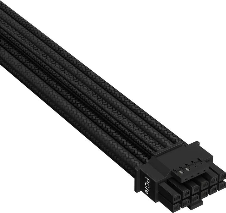 Produktbild Corsair Premium-12+4-Pin-12VHPWR-600-W-Typ-5-Kabel für PCIe Gen 5 mit Einzelummantelung (600 W)