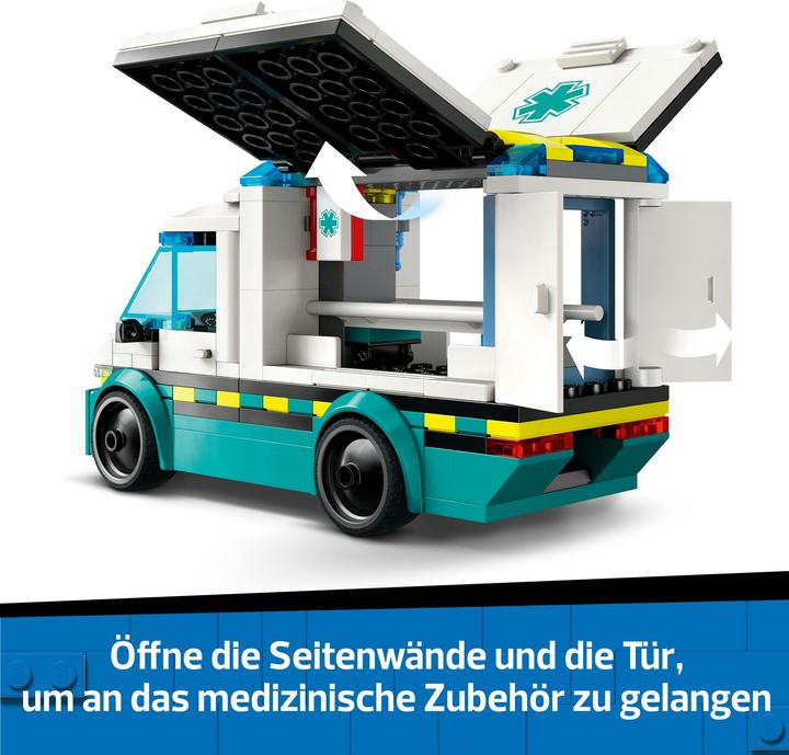 Produktbild LEGO Rettungswagen (60451, LEGO City)