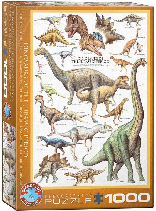 Produktbild Eurographics Dinosaurier des Jura (1000 Teile)