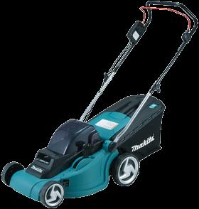 Actual product image Makita DLM380PT2 (Rechargeable battery operated)