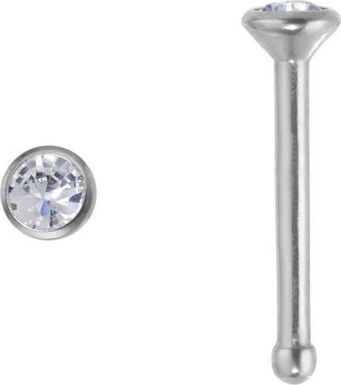 Bijouteria Nasenpiercing (Titan, Kristall)