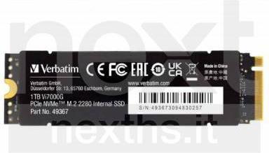 Produktbild Verbatim Vi7000G (1000 GB, M.2 2280)