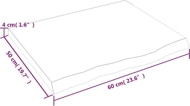 Produktbild VidaXL Emerald (60 x 4 x 50 cm)
