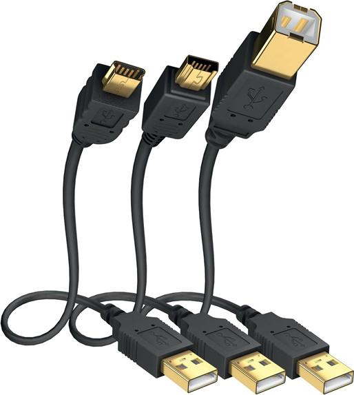 Actual product image Inakustik Premium High Speed USB (2 m, USB 2.0)