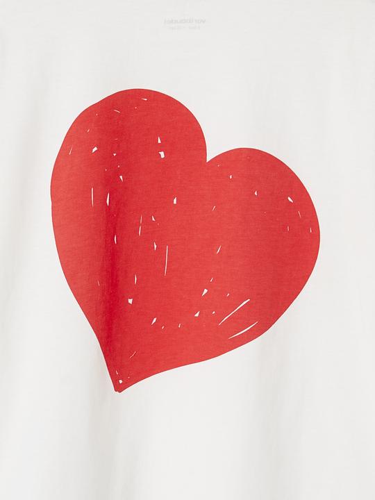 Actual product image Vertbaudet Bedrucktes Mädchen T-Shirt, leichte Oversized-Form (116)