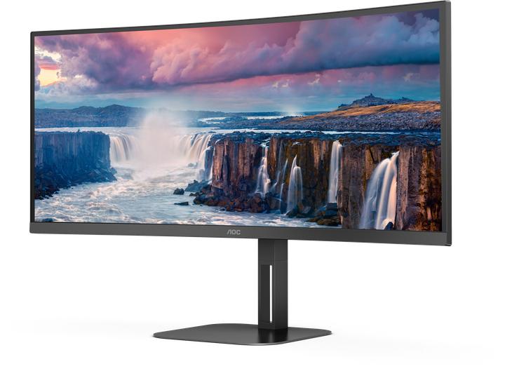 Produktbild AOC CU34V5C/BK (3440 x 1440 Pixel, 34")