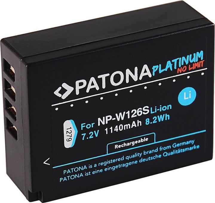 Produktbild Patona NP-W126S Set (Kamera Akku Ladegerät, Kamera Akku)