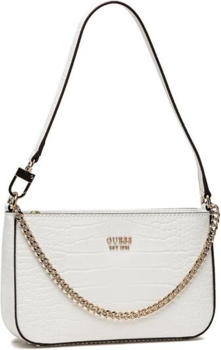 Immagine prodotto Guess Katey, Synthetic Leather, Textile Bag, Shoulder Bag, White, For Wome