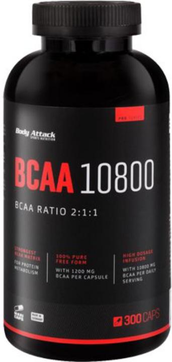 Body Attack BCAA 9700 (300 Caps) (300 Stück, Kapseln)