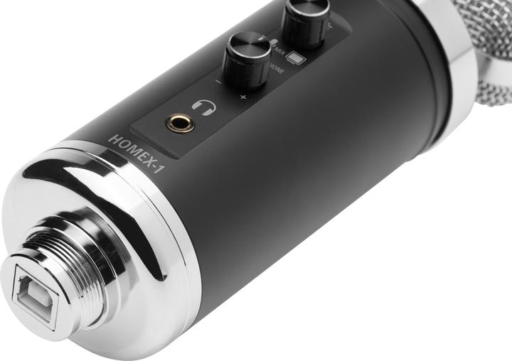Produktbild Img Stage Line USB-Kleinmembran-Kondensator-Mikrofon für Homerecording und Moderation
