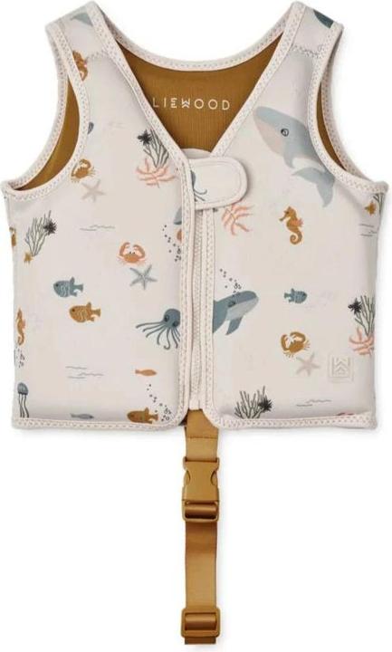 Actual product image Liewood Swimming vest Dove Sea Creature Sandy (24, 25, 26, 27, 28, 29, 30, 18-30 kg)