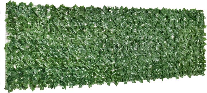 Immagine prodotto Swisshandel24 Siepe artificiale Siepe di privacy Piante Siepe Decorazione murale Verde scuro 300 x 100 cm (300 cm)
