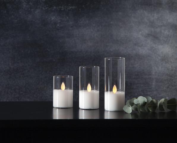 Produktbild Star Trading LED Pillar Kerze M-Twinkle (1 x)