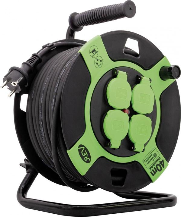 Actual product image REV Cable drum KU H05RR, 4-fold 40 m (40 m)