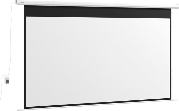 Image du produit Swisshandel24 Écran de projection électrique 266x149cm 16:9 avec télécommande, pour home cinéma, présentation (104.72", 16:9)