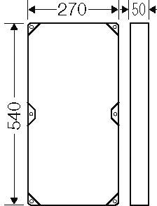 Actual product image Hensel Intermediate frame for walker size 3 FP ZR 30