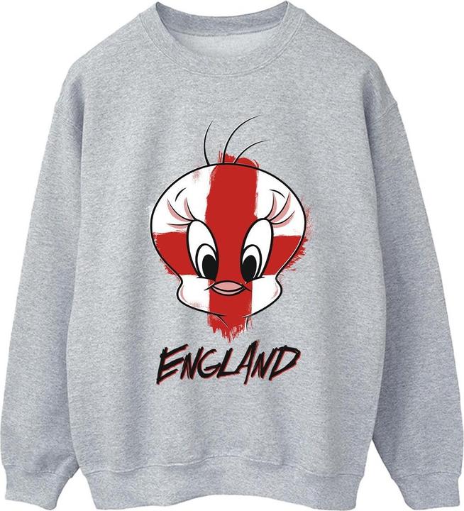 Looney Tunes Tweety England Face Sweatshirt (4XL)