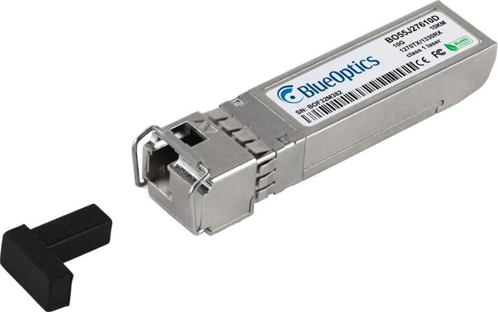 Produktbild BlueOptics Kompatibler MikroTik S+23LC10D © BO55J27610D SFP+ Bidi Transceiver, LC-Simplex, 10GBASE-BX-U, Single