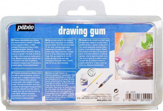 Produktbild Pebeo Marker Drawing Gum 0,7mm Spitze In Blisterverpackung (0.70 mm, 1 x)